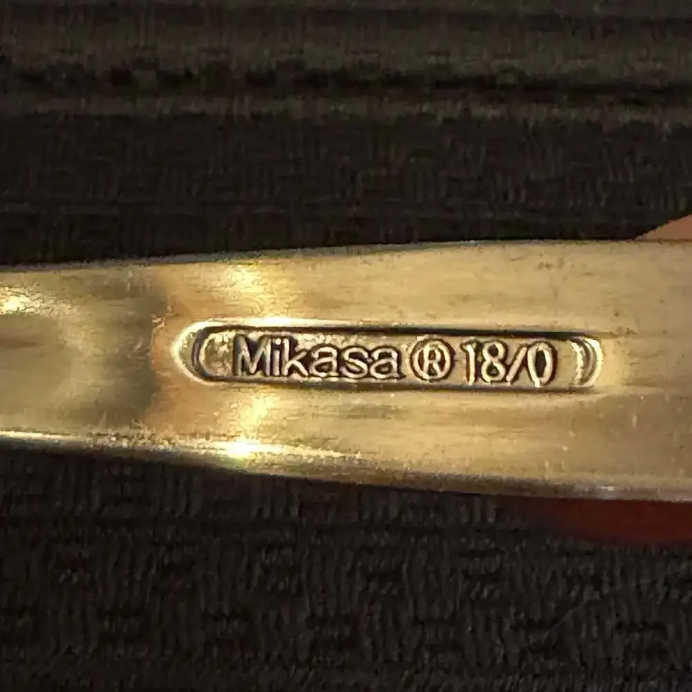 MIS50 (Stainless) by Mikasa Teaspoon Set of 5 18/0 Stainless Steel Flatware